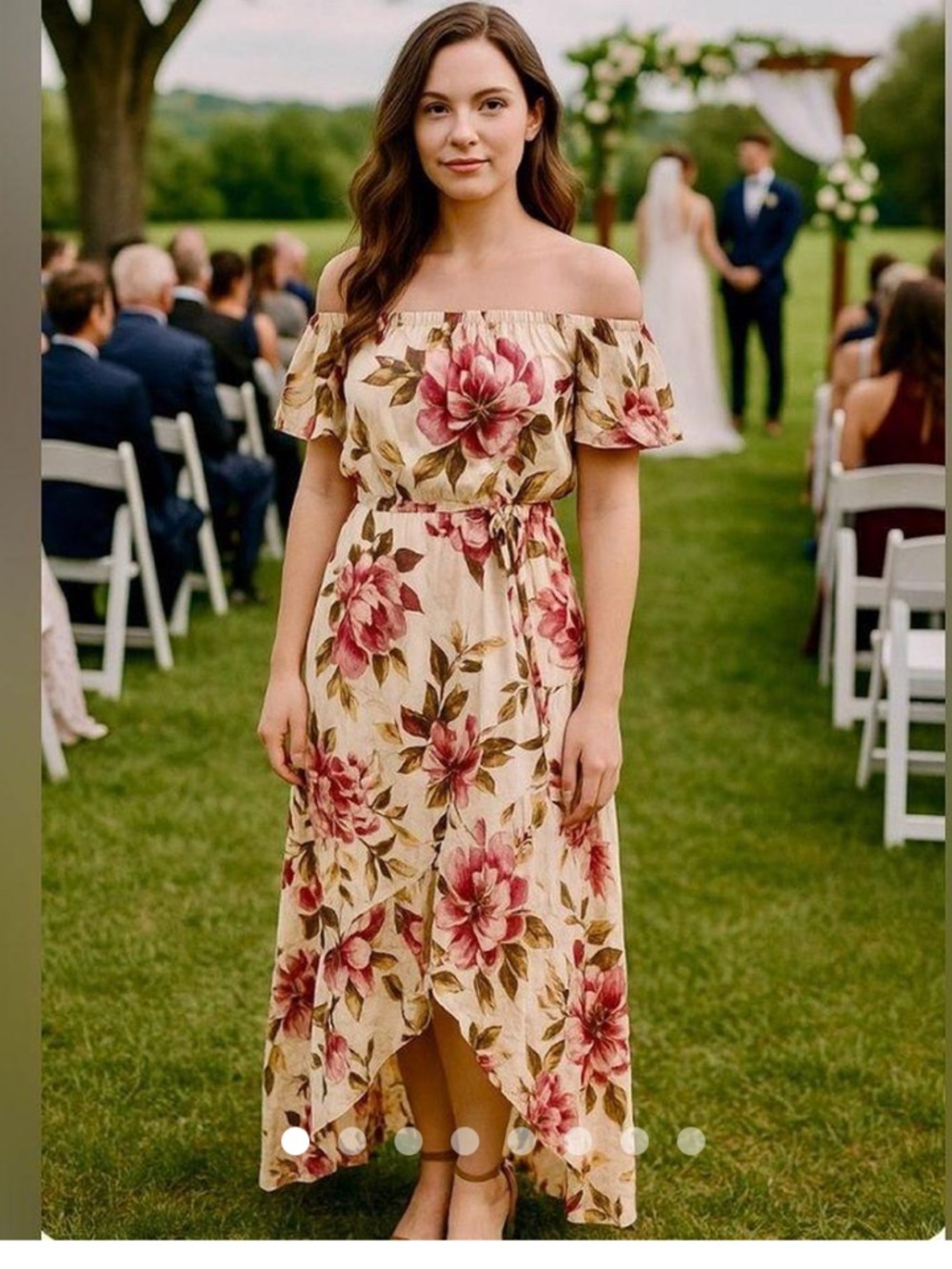 NWTS Band of Gypsies maxi dress floral